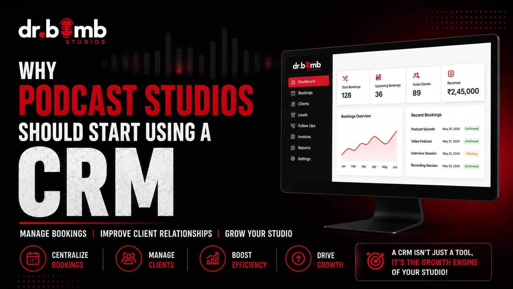 Why Podcast Studios Should Start Using a CRM?